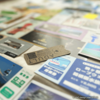 多くの入場チケット