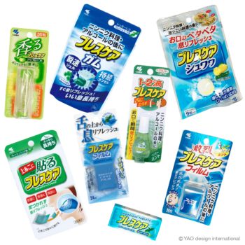 様々なタイプのブレスケア