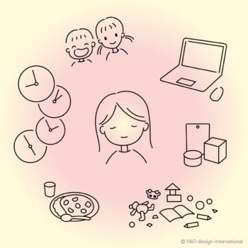 家族のイラスト